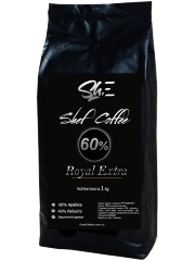 Кофе в зёрнах ShefCoffee Royal Extra 60% арабики