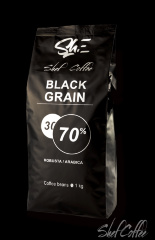 Кофе в зёрнах ShefCoffee  BLACK GRAIN 70% Арабики  