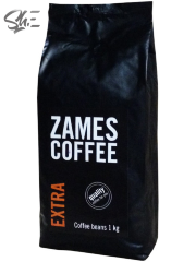 Кофе в зернах ZAMES Extra 1 кг | 60% Арабики
