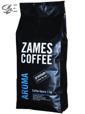 Кофе в зернах ZAMES Aroma 1 кг | 80% Арабики
