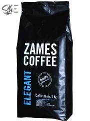 Кофе в зернах ZAMES Elegant 1 кг | 90% Арабики
