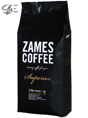    Кофе в зернах ZAMES Superior 1 кг | 100% Арабики